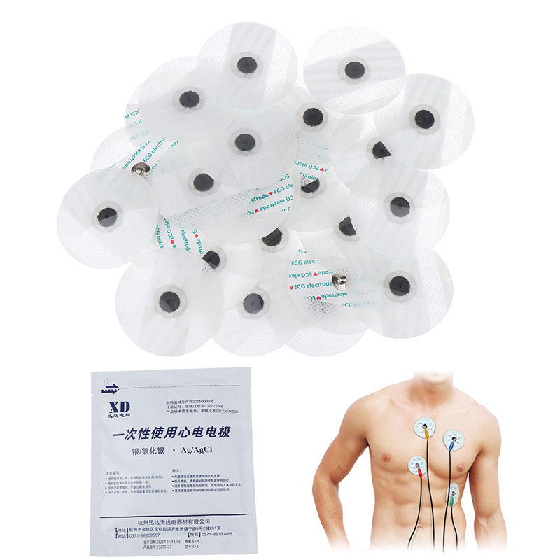 Ecg Patch Monitor - 50PCS/Bag Electrode Patch Medical Disposable ECG