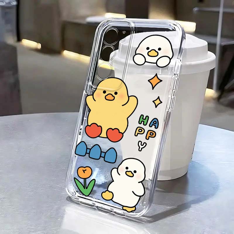 Oppo A78 - Duck Cartoon Cute Anime Art Case