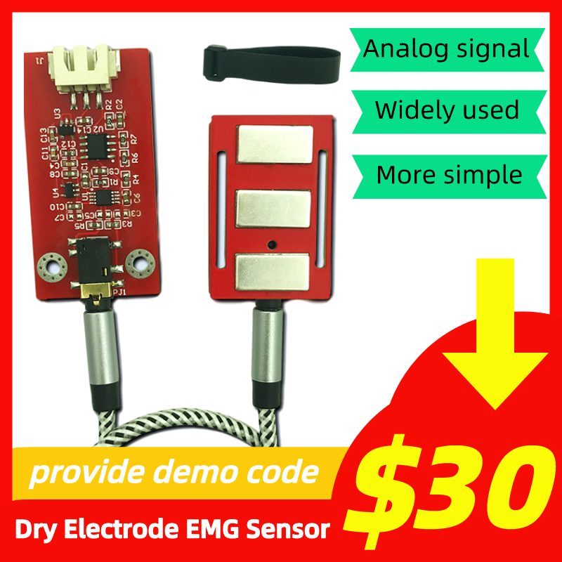 Muscle Sensor Emg - Khô Điện Cực EMG Cảm Biến