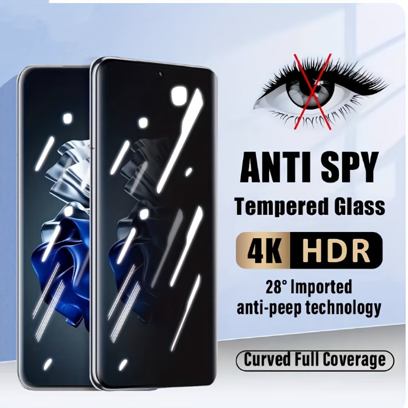 Huawei Nova 12 - 2Pcs Anti-Spy Tempered Glass for Huawei