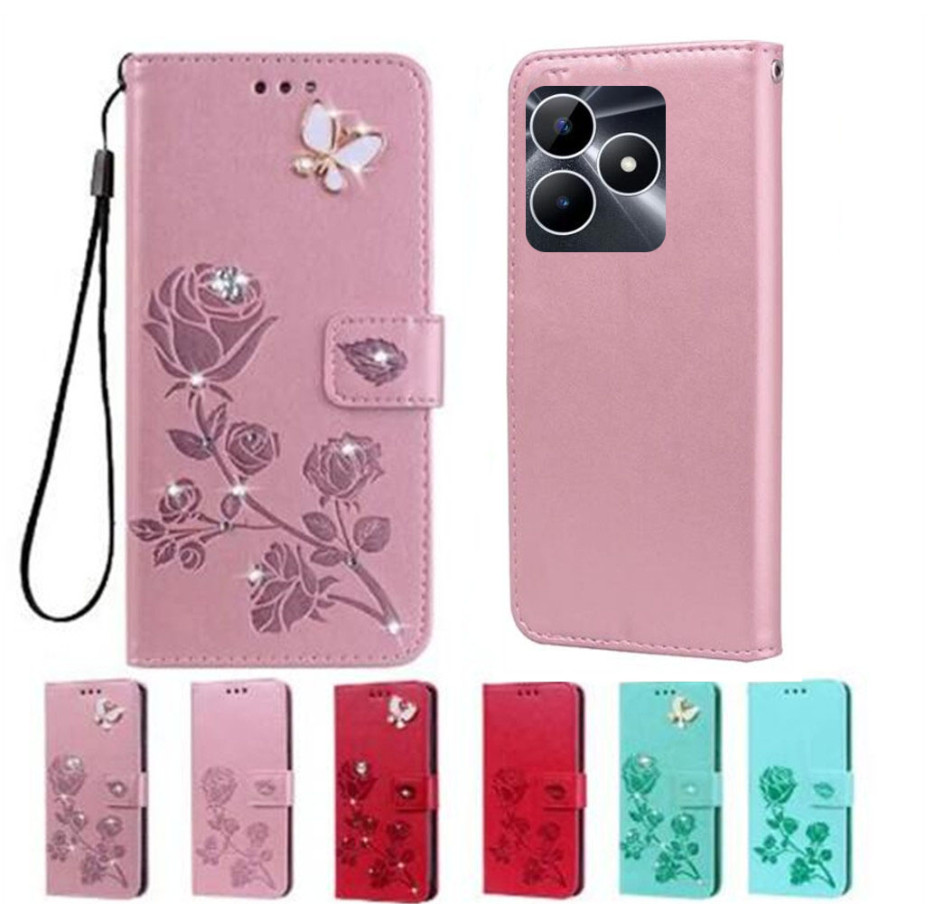 Realme Note 50 - Vintage Leather Case For Realme Note
