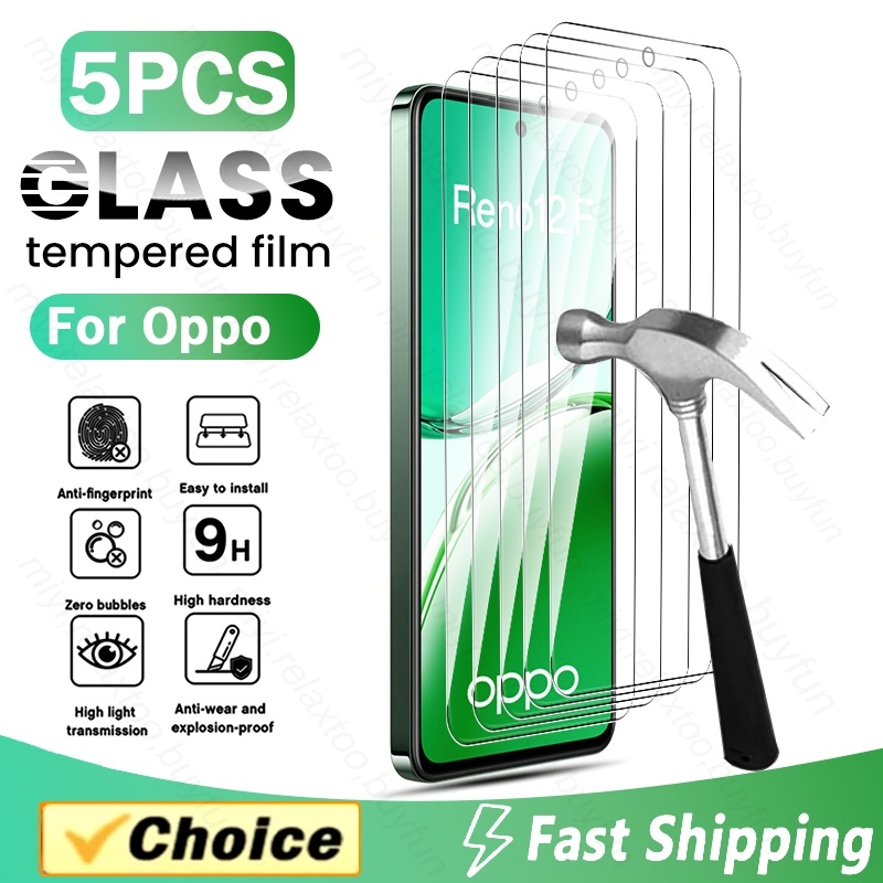 5PCS 100% Original HD Tempered - đánh giá và giá Oppo Reno 12