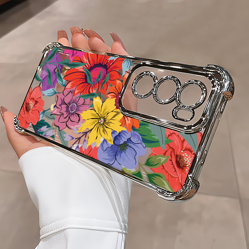 Plating Clear Phone Case For V - đánh giá và giá Vivo V40