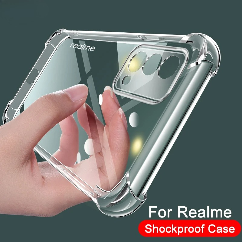 Luxury Transparent Silicone Sh - đánh giá và giá Realme Gt 6