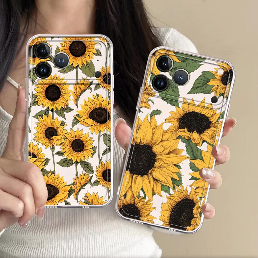 Cute Sunflower Pattern Case fo - đánh giá và giá Apple Iphone 15