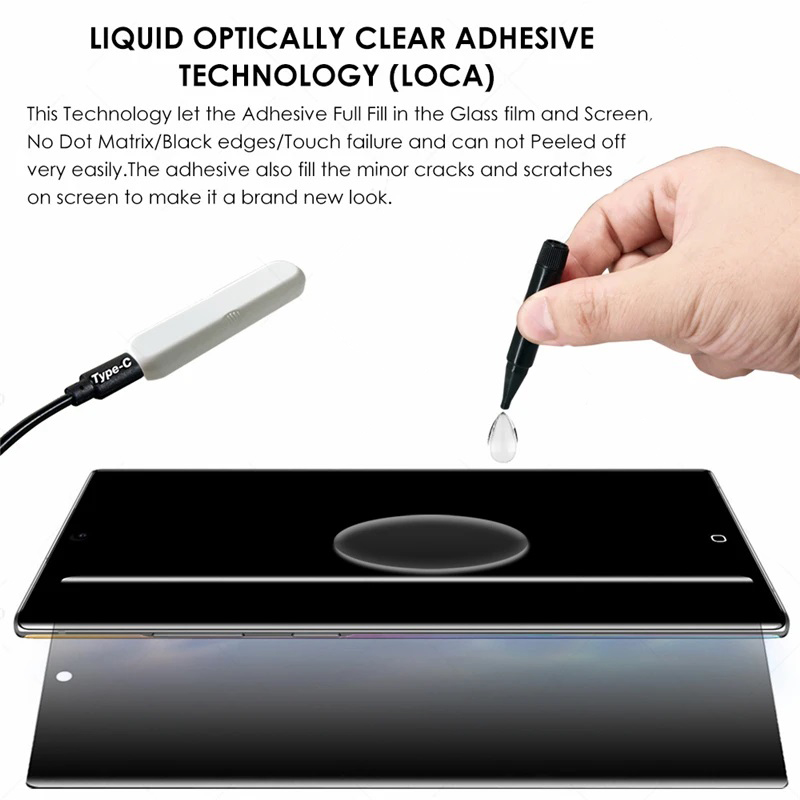 UV Glue Privacy Tempered Glass - đánh giá và giá Huawei Mate 60