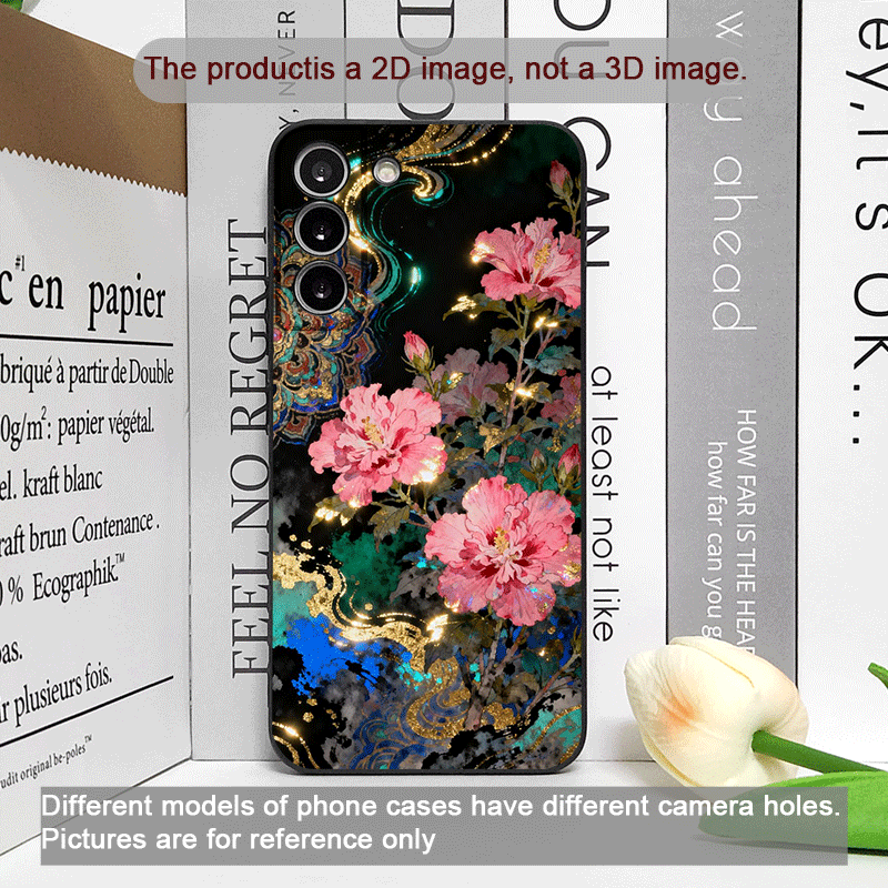 Retro Flower Hibiscus Golden I - đánh giá và giá Oppo Reno 12