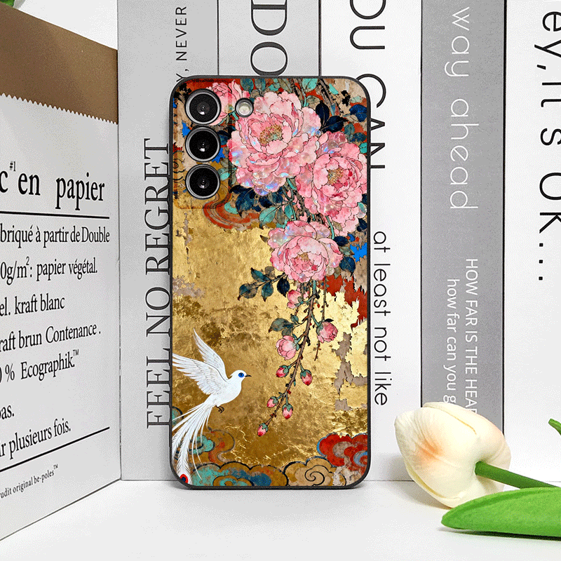 Retro Flower Hibiscus Golden I - đánh giá và giá Oppo Reno 12