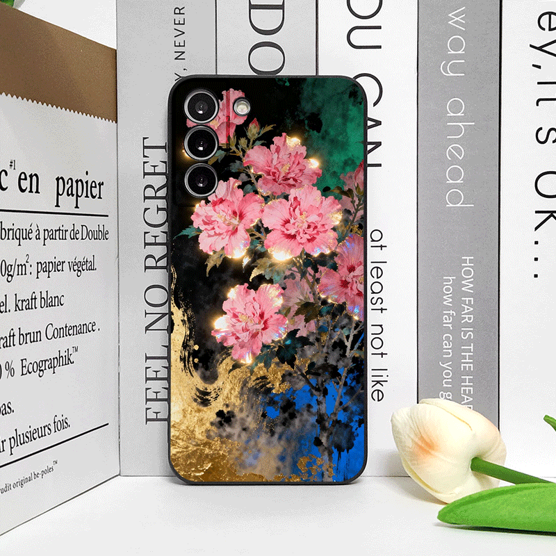 Retro Flower Hibiscus Golden I - đánh giá và giá Oppo Reno 12
