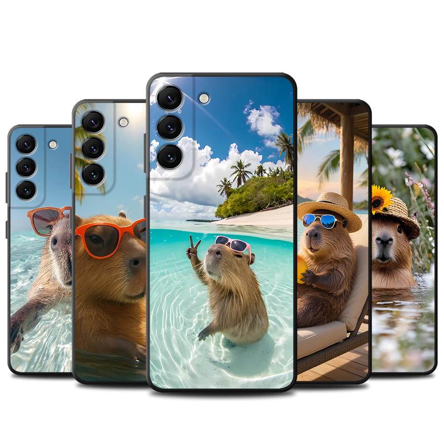 Vacation Capybara Case for Sam - đánh giá và giá Samsung Galaxy A55