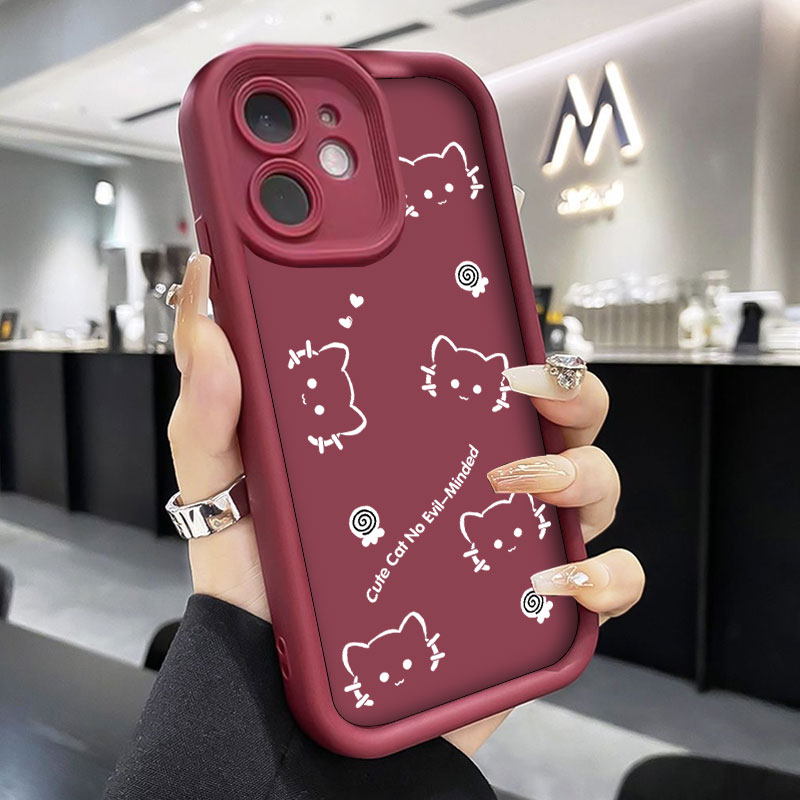 Fashion Cute Cat Case For Real - đánh giá và giá Realme Note 50