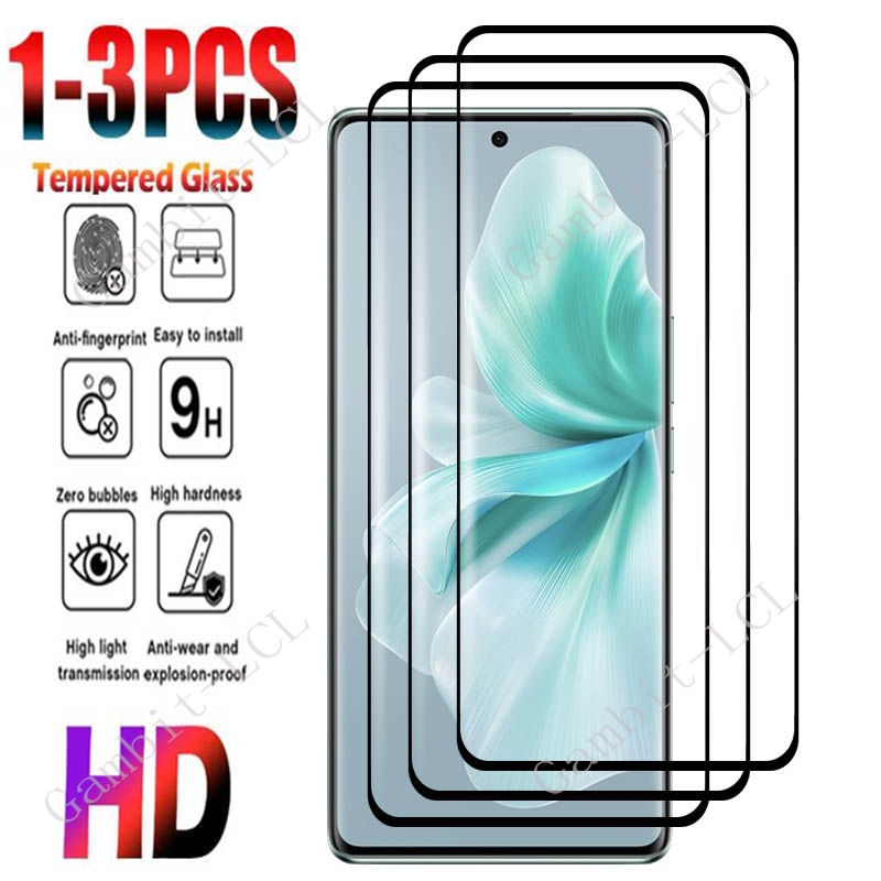 1-3PCS 3D Curved Full Tempered - đánh giá và giá Vivo V40
