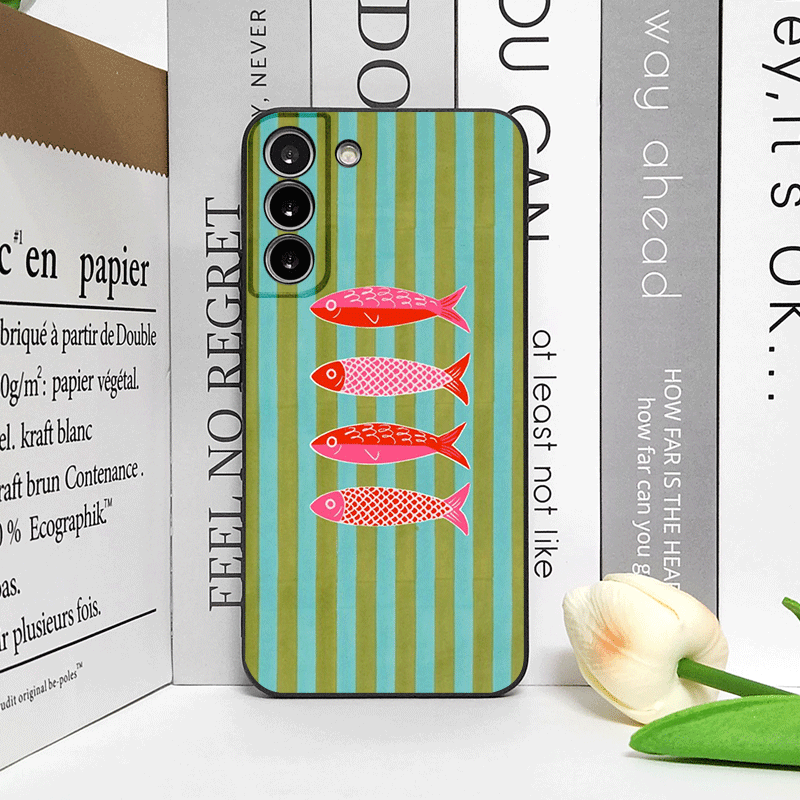 Cute Striped Pattern Sardines  - đánh giá và giá Oppo Reno 12