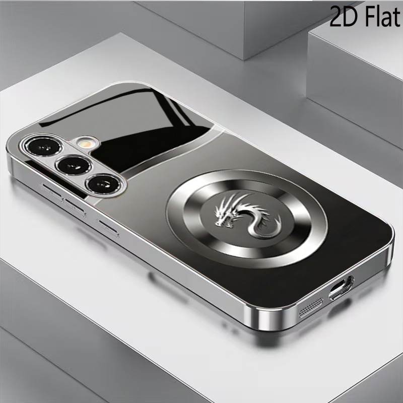 Silver Dragon Metal Signag for - đánh giá và giá Samsung Galaxy A55