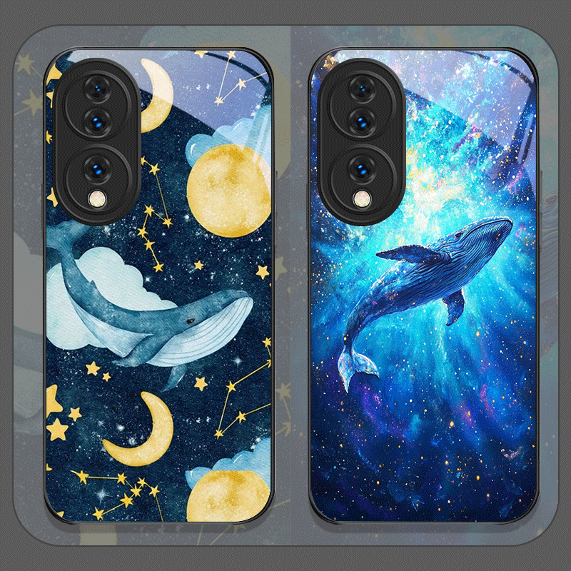 Cartoon Starry Sky Blue Whale  - đánh giá và giá Huawei Mate 60