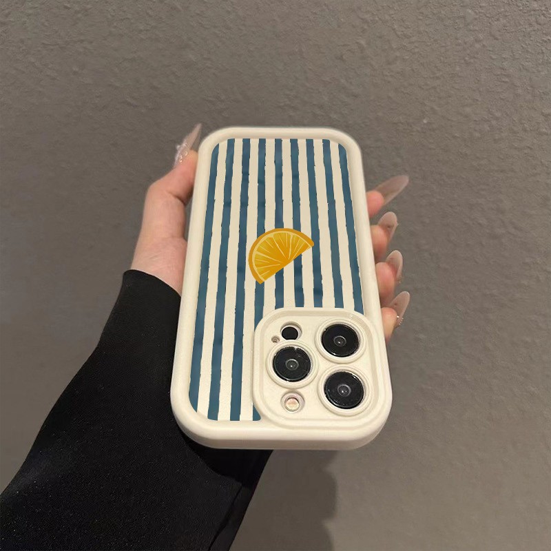 Striped Lemon Slice Pattern Ph - đánh giá và giá Apple Iphone 15