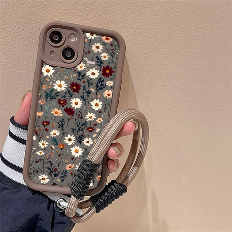 Flower Chain Lanyard Case For  - đánh giá và giá Vivo Y28