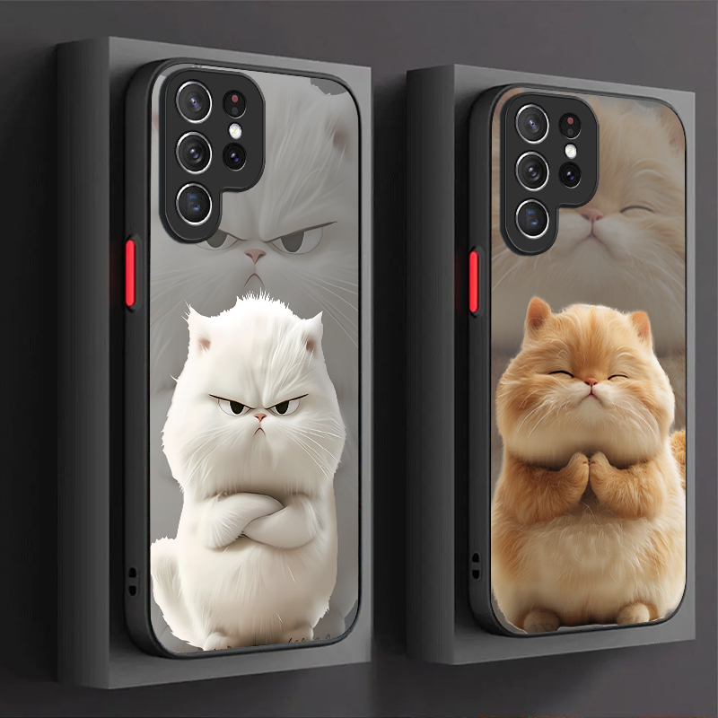 Angry Cat Couple Style Case fo - đánh giá và giá Samsung Galaxy A55