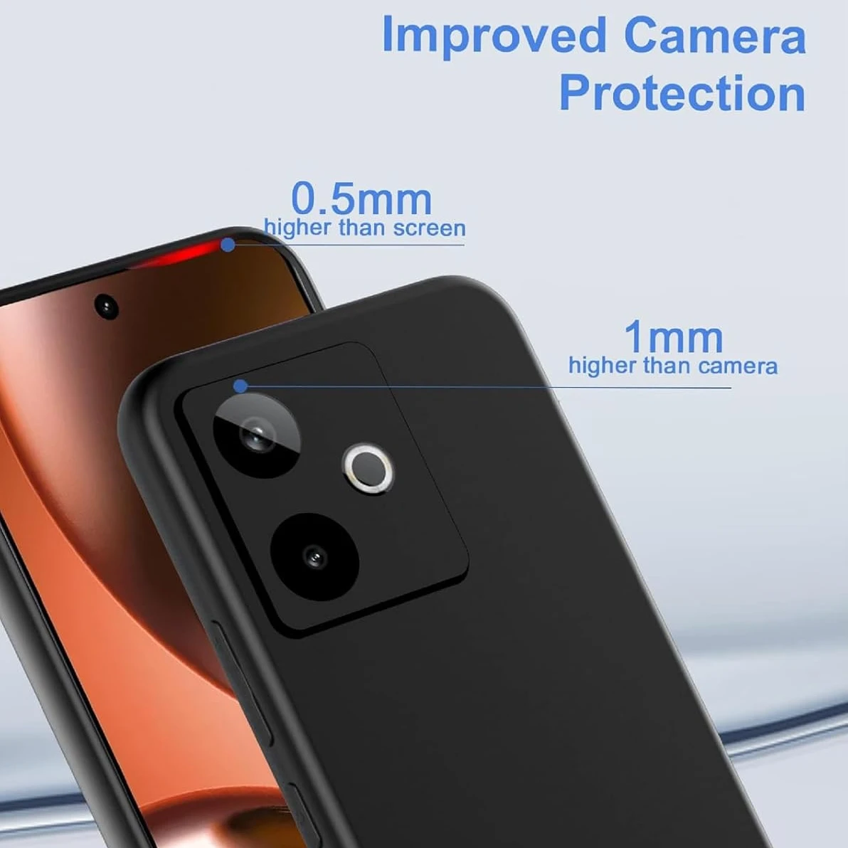 Liquid Silicone Flexible Case  - đánh giá và giá Realme Gt 6