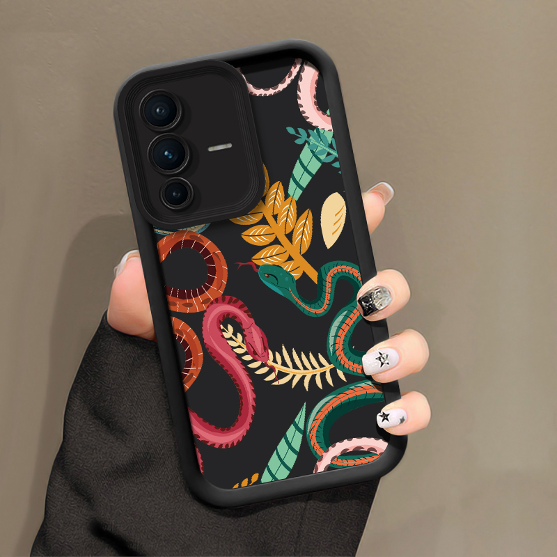Luxury Snake Print Phone Case  - đánh giá và giá Vivo V40