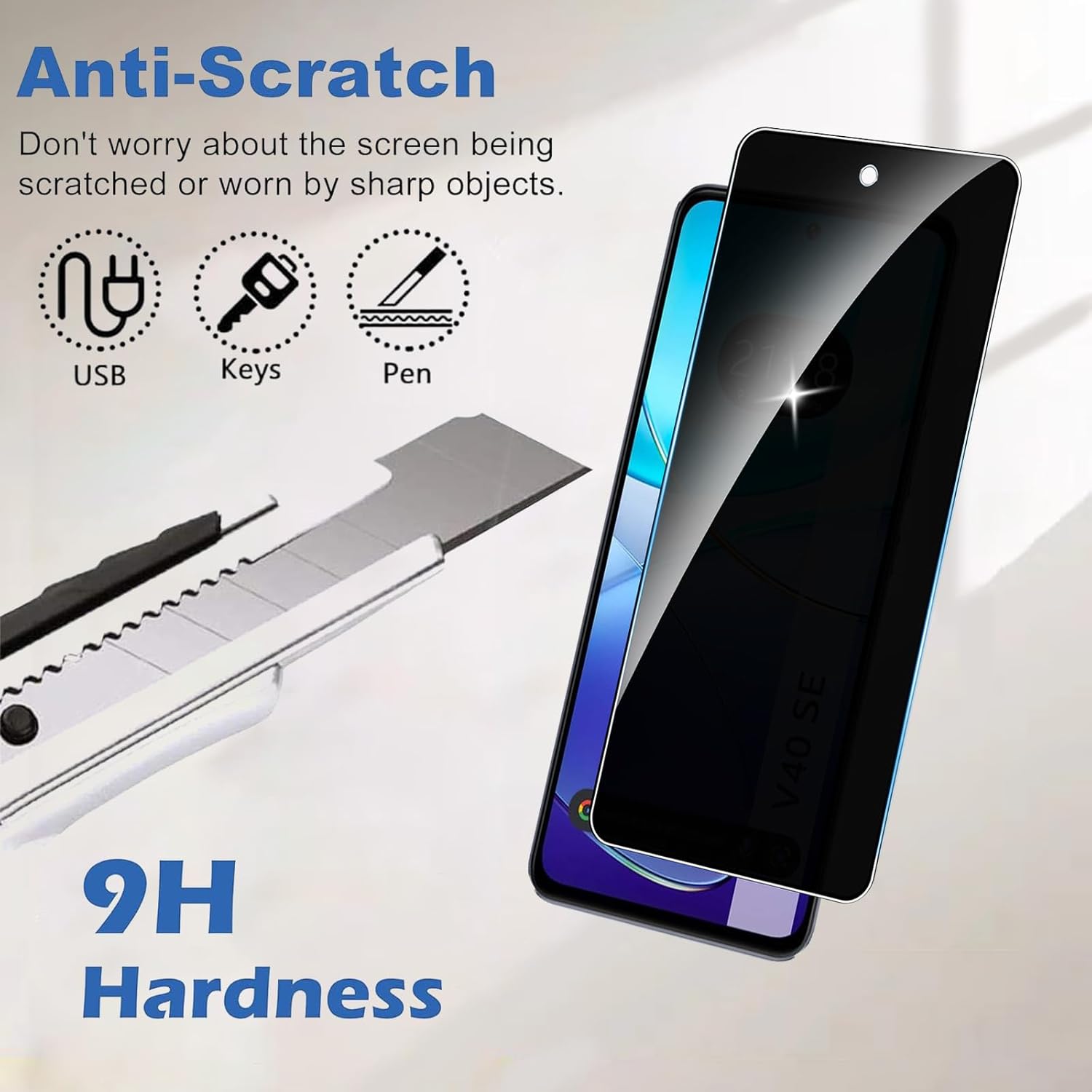 For VIVO V40 SE Anti Spy Tempe - đánh giá và giá Vivo V40