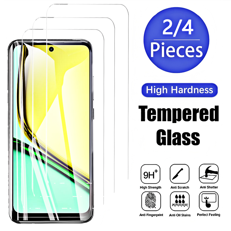 4PCS 2PCS Anti-Scratch Tempere - đánh giá và giá Realme C67