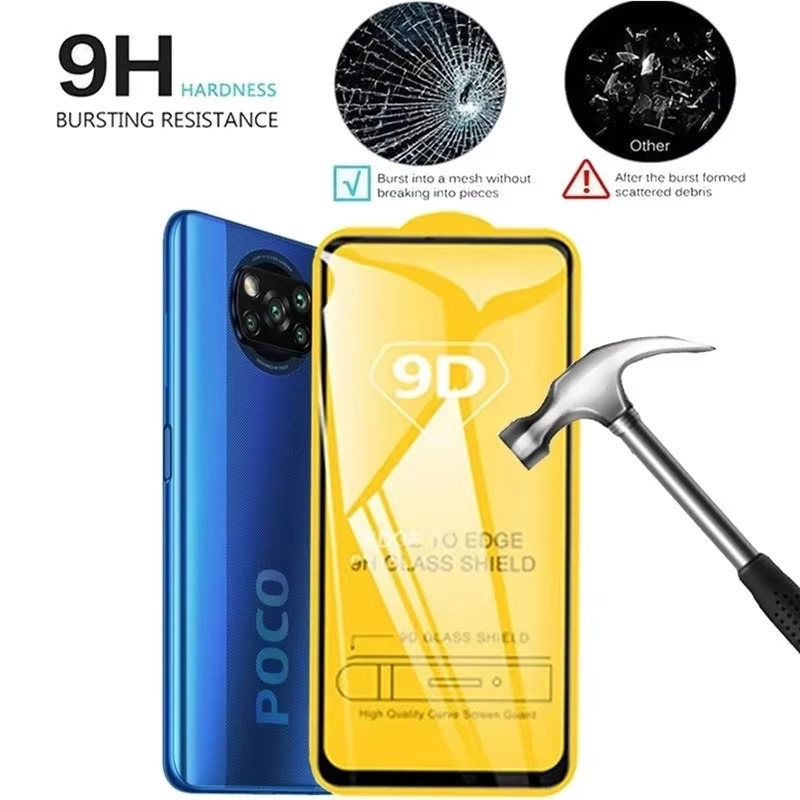 9D Full Cover Protective Glass - đánh giá và giá Realme C67