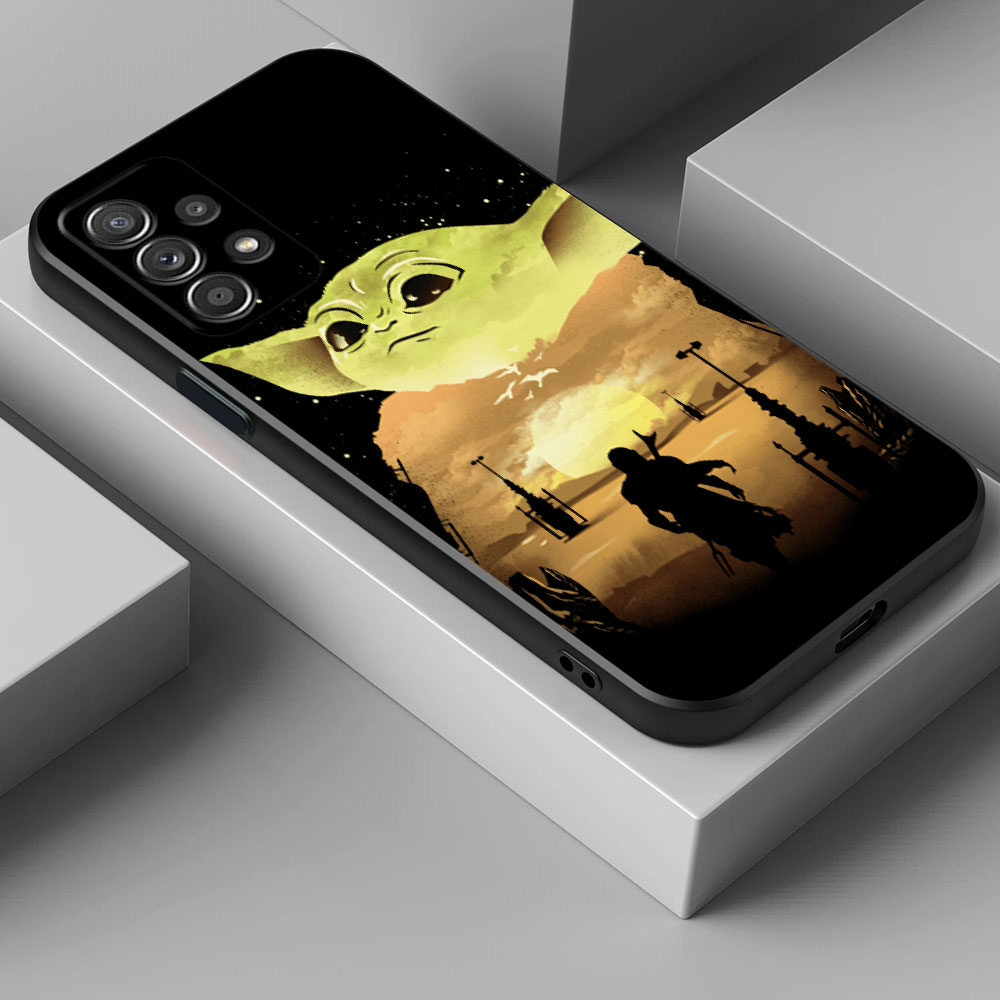 Cute Baby Yodas Phone Case For - đánh giá và giá Samsung Galaxy A55